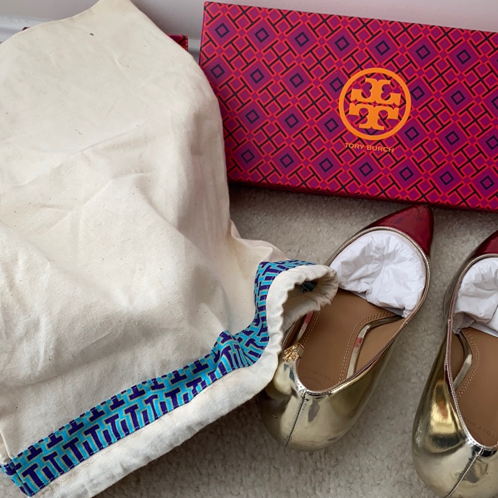 💯 % Authentic Tory Burch Elizabeth 40 mm pumps - Picture 10 of 14